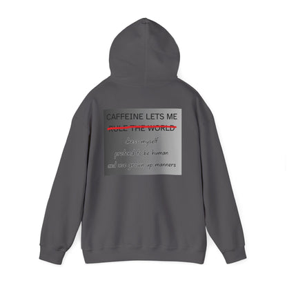 Caffeine Lets Me Unisex Hoodie