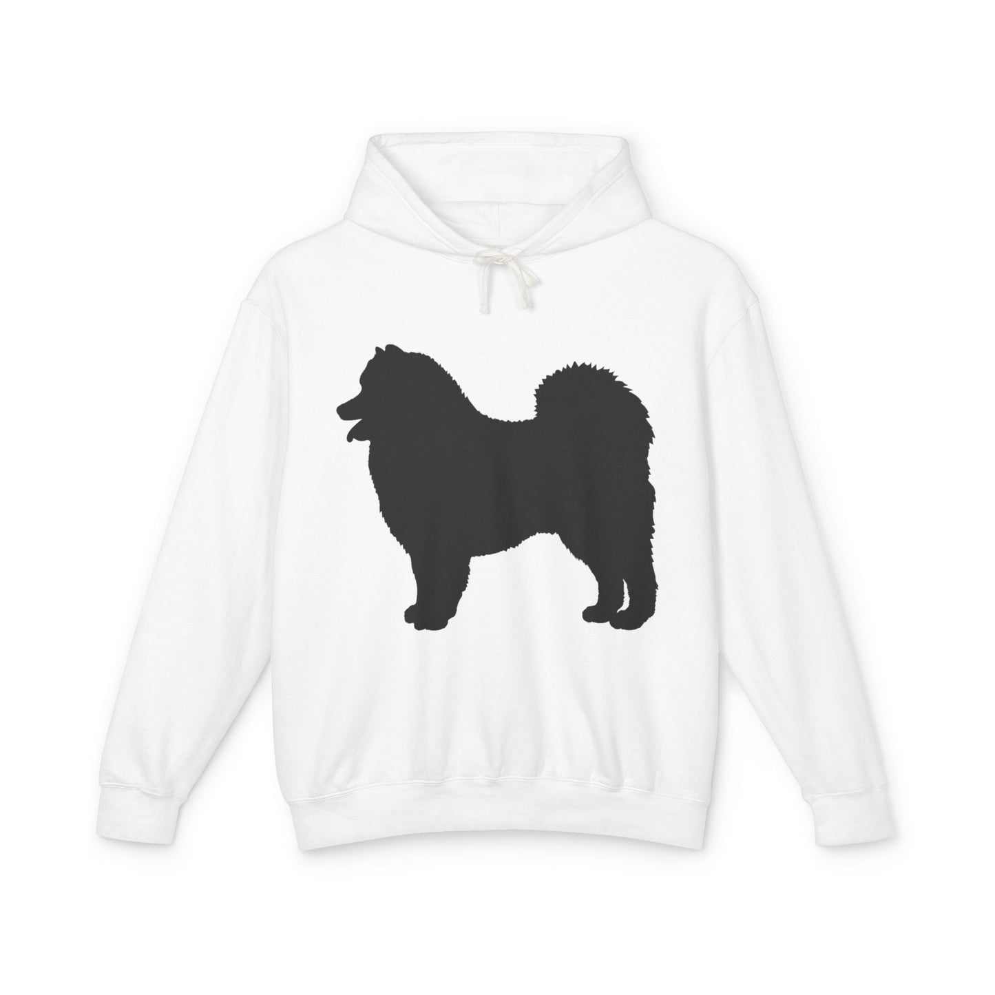 Samoyed Silhouette Unisex Lightweight Hoodie