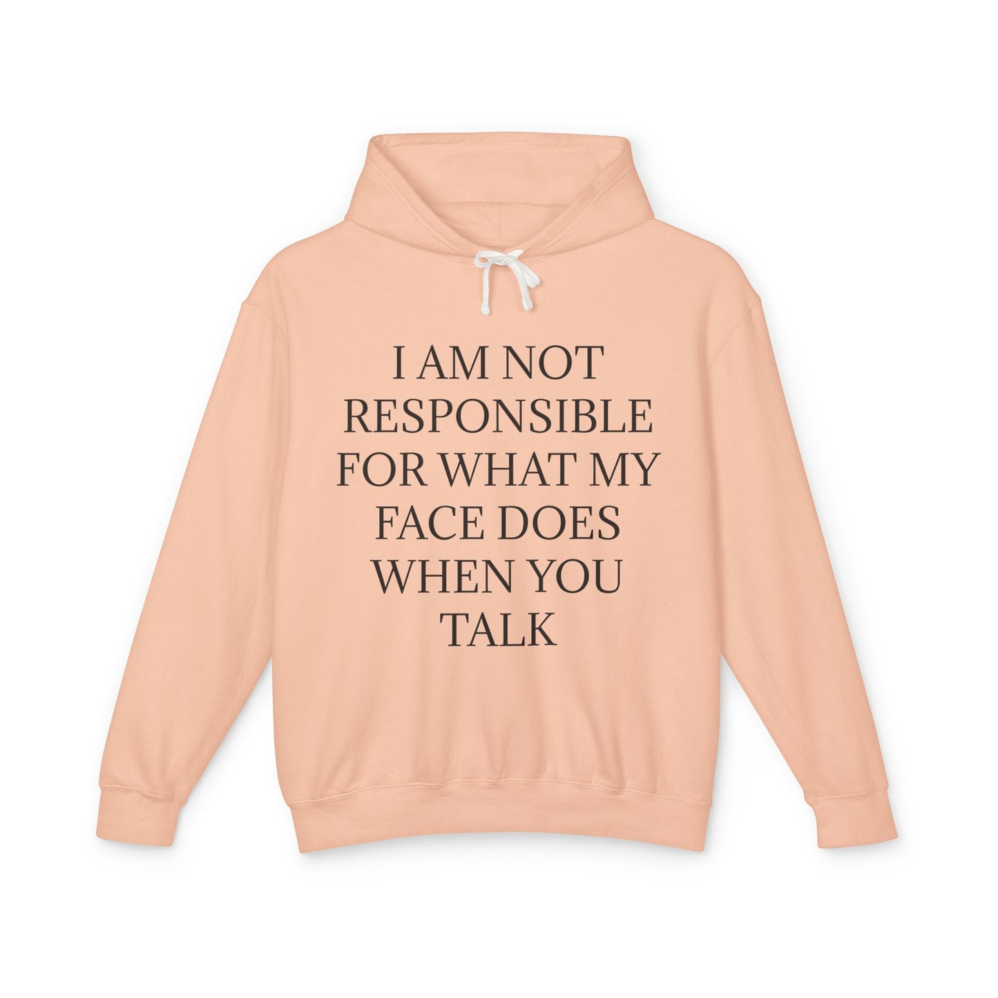 When You Talk Unisex Lightweight Hoodie