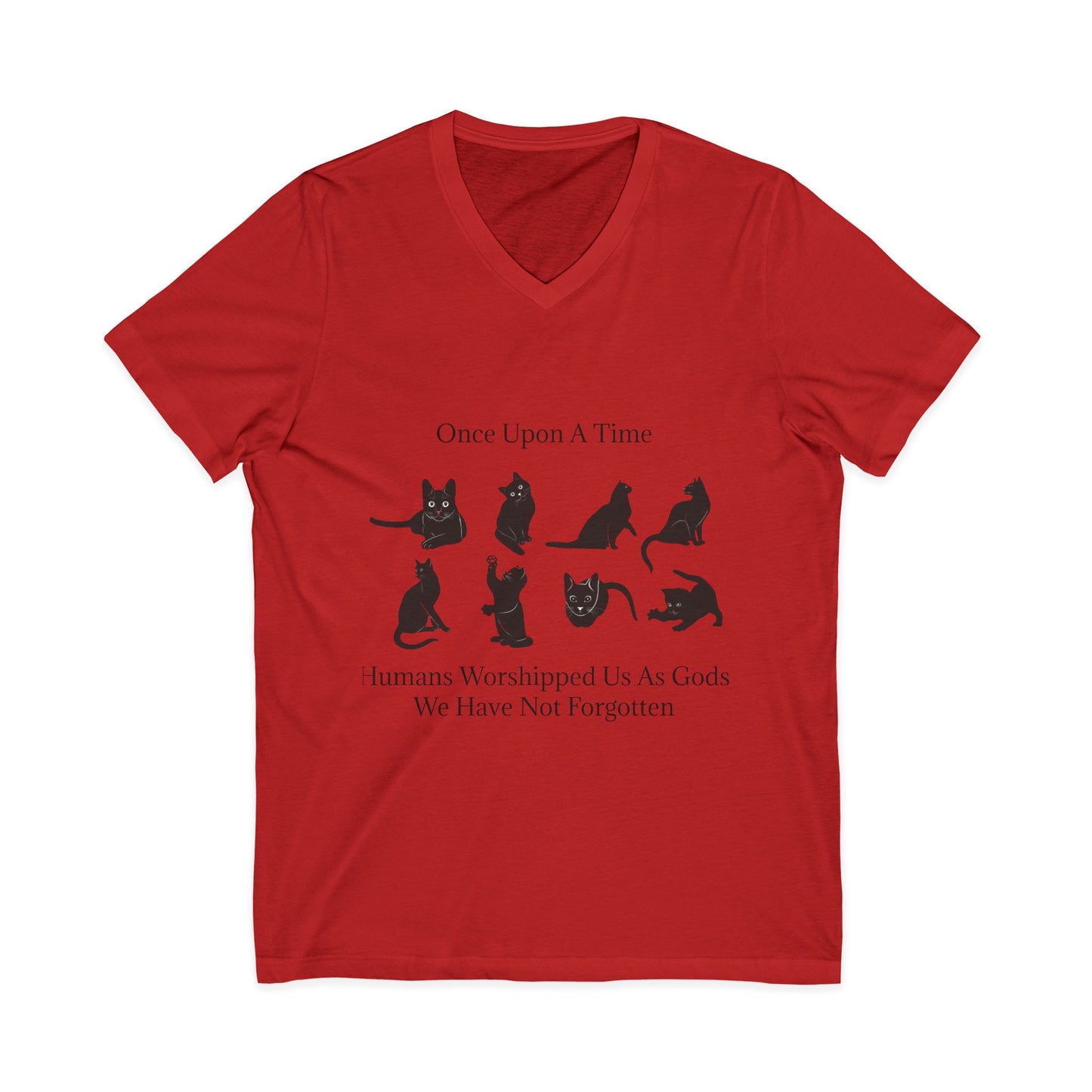 Once Upon A Time Unisex Short Sleeve V-Neck Tee