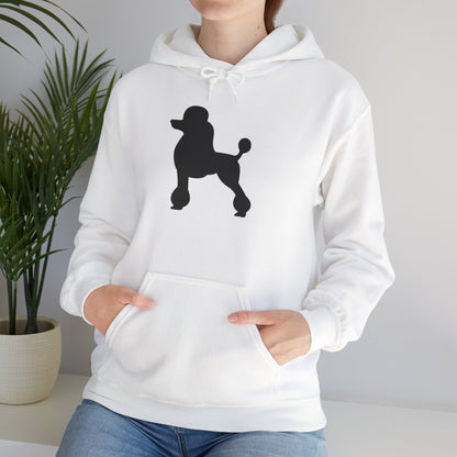 Poodle Silhouette Unisex Hoodie