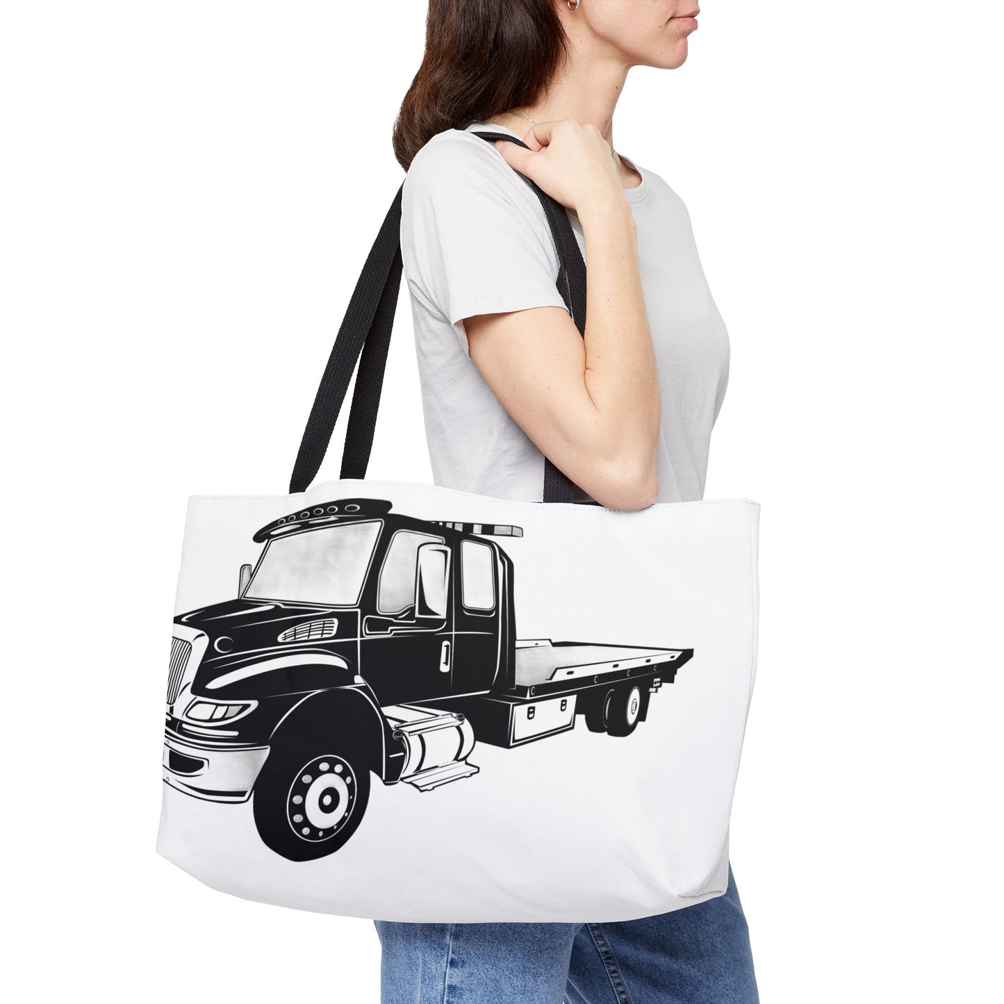 Flatbed Tow Truck Weekender Tote Bag