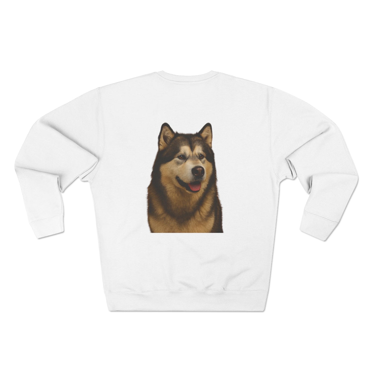 Malamute Head Unisex Crewneck Sweatshirt