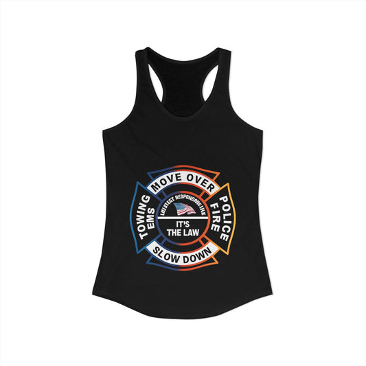 Let First Responders Live Women's Racerback Tank