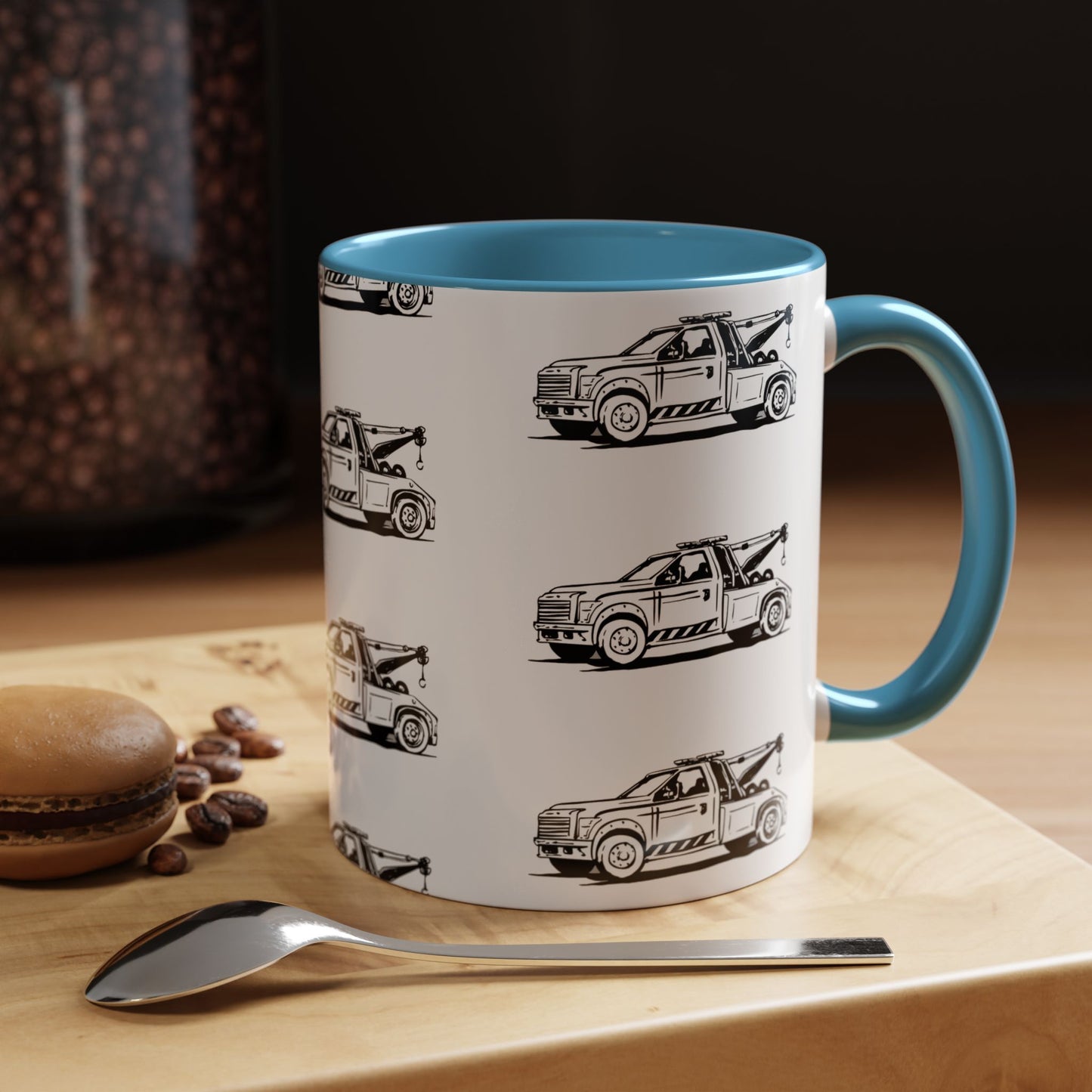 Wheel Lift Tow Truck 2-Tone Coffee Mug