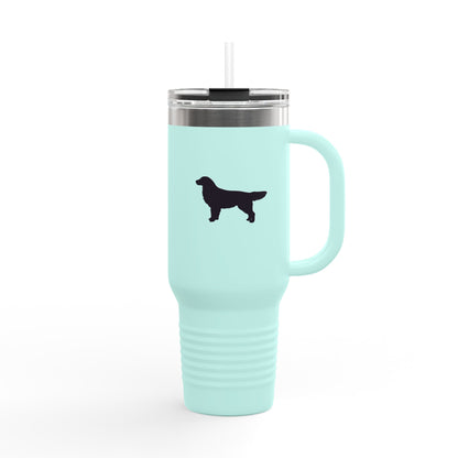 Golden Silhouette Insulated Travel Mug