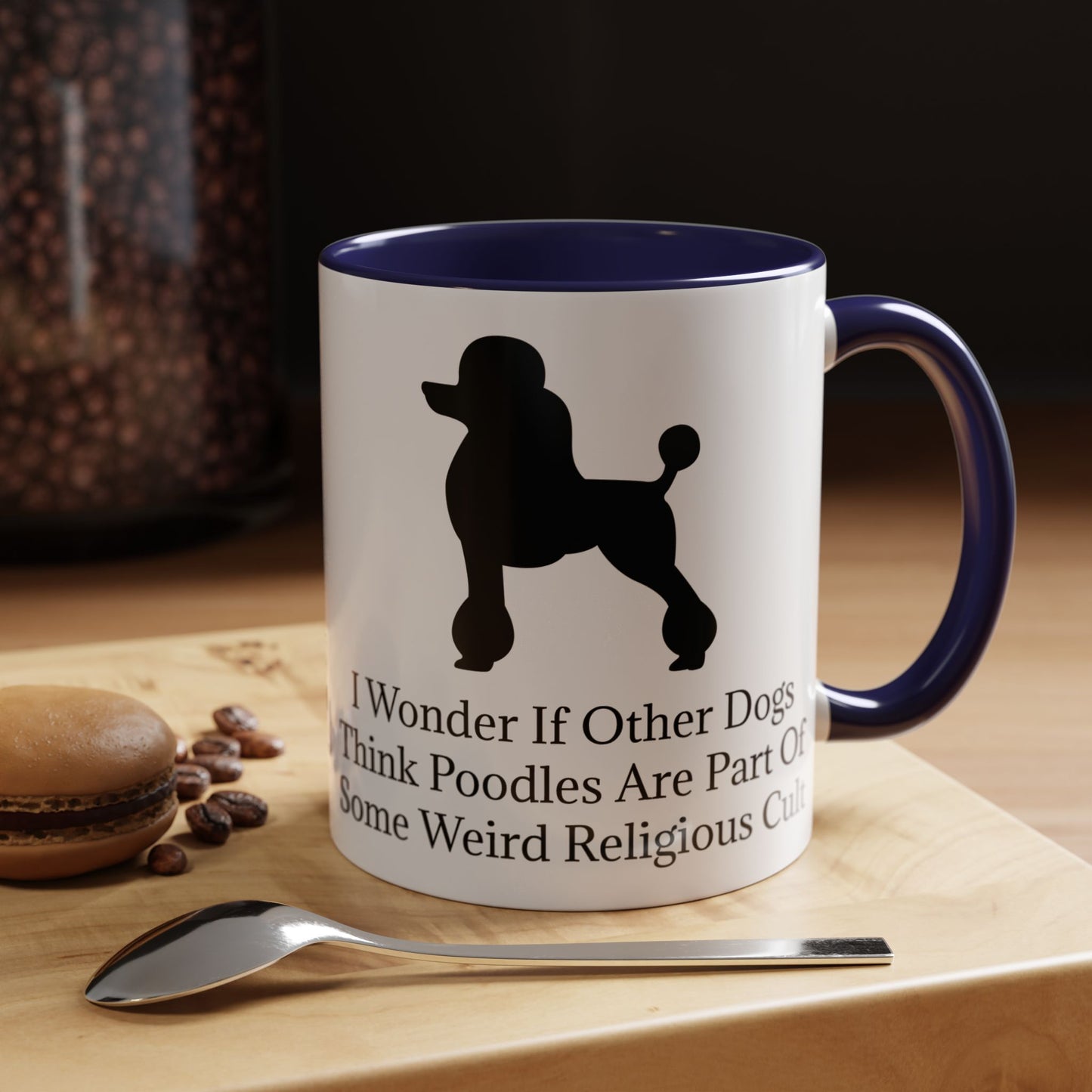 I Wonder 2-Tone Coffee Mug