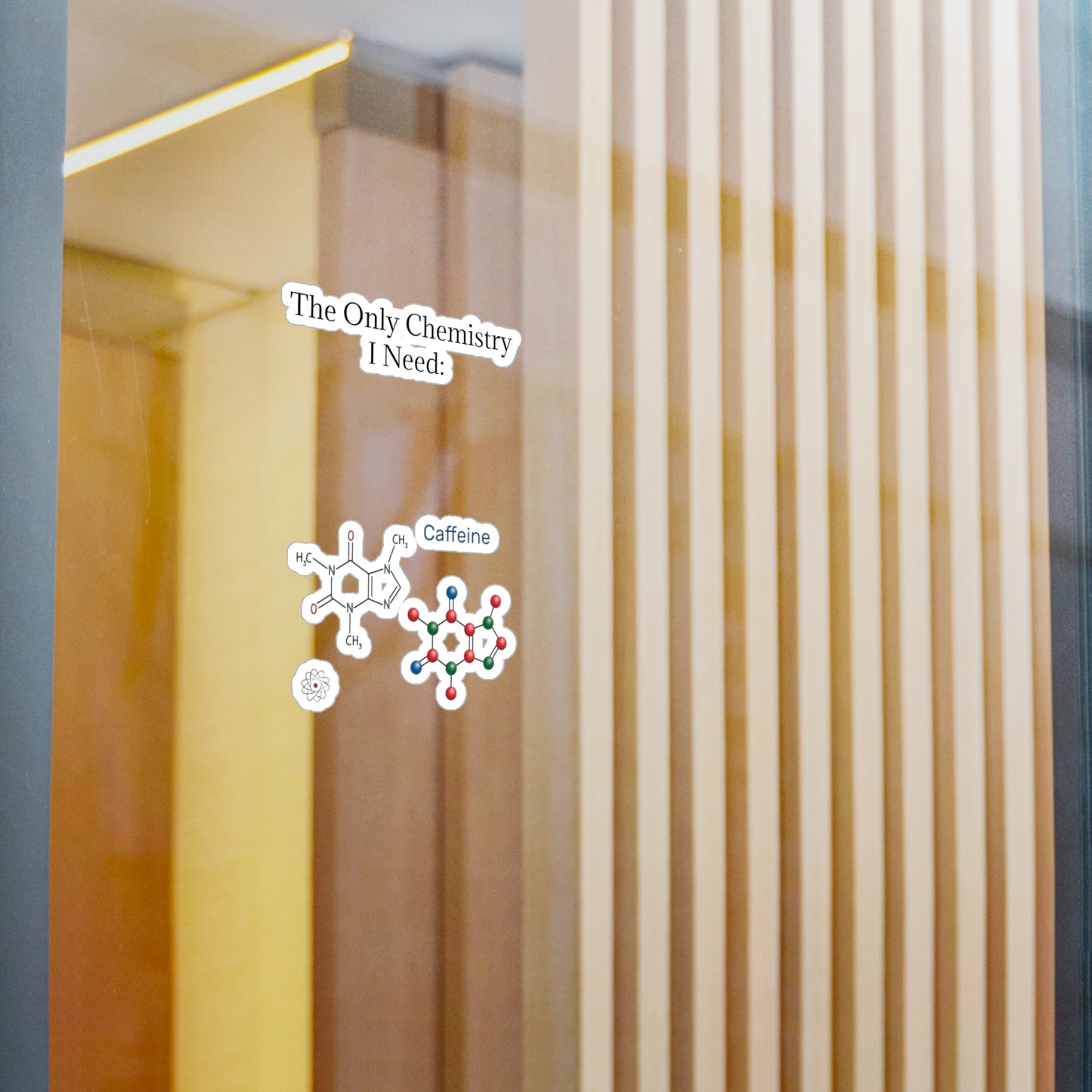 Chemistry Lesson Vinyl Decal