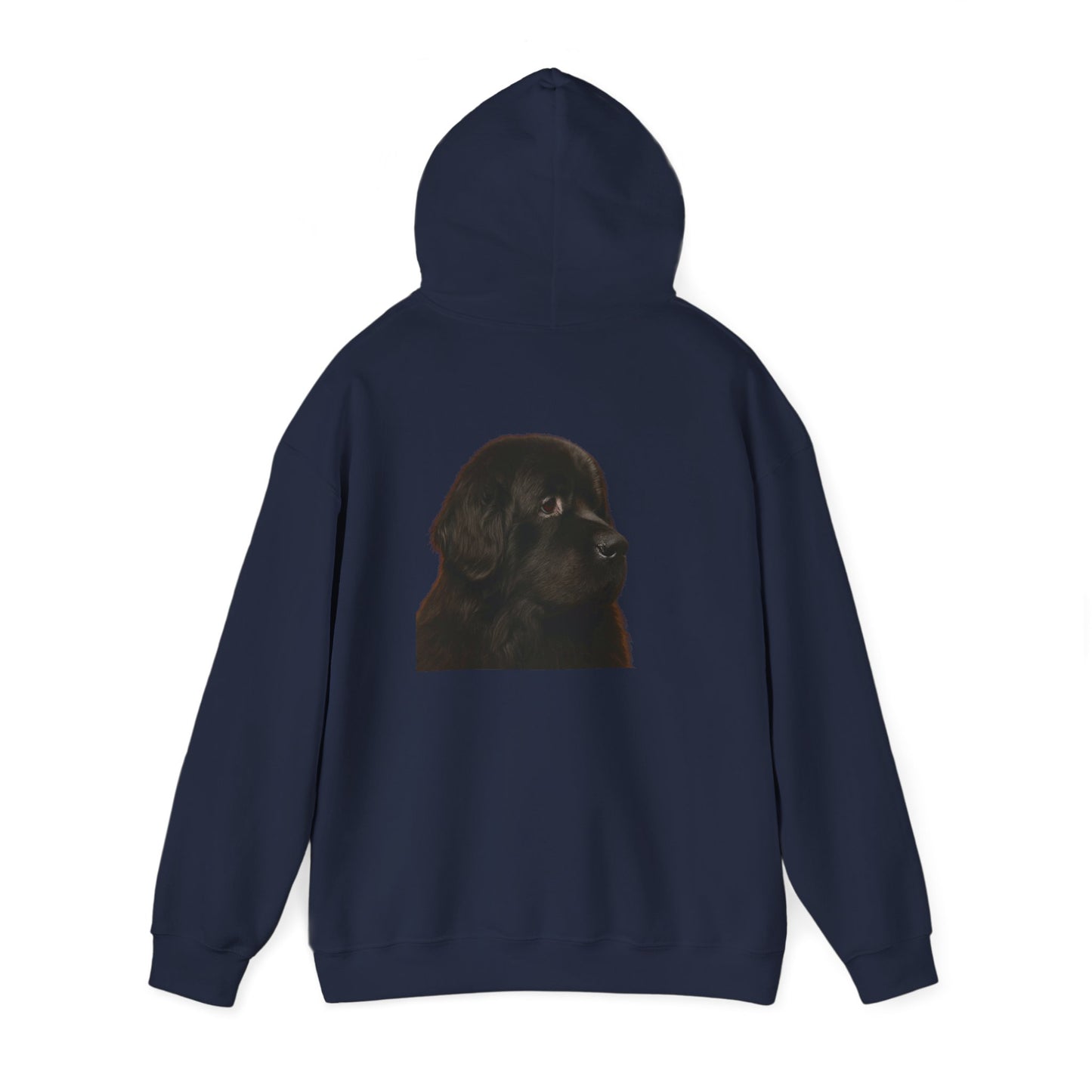 Newfie Head Unisex Hoodie