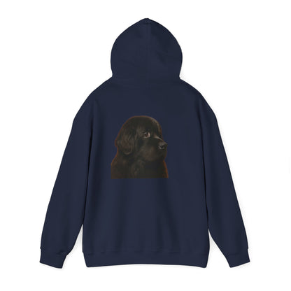 Newfie Head Unisex Hoodie