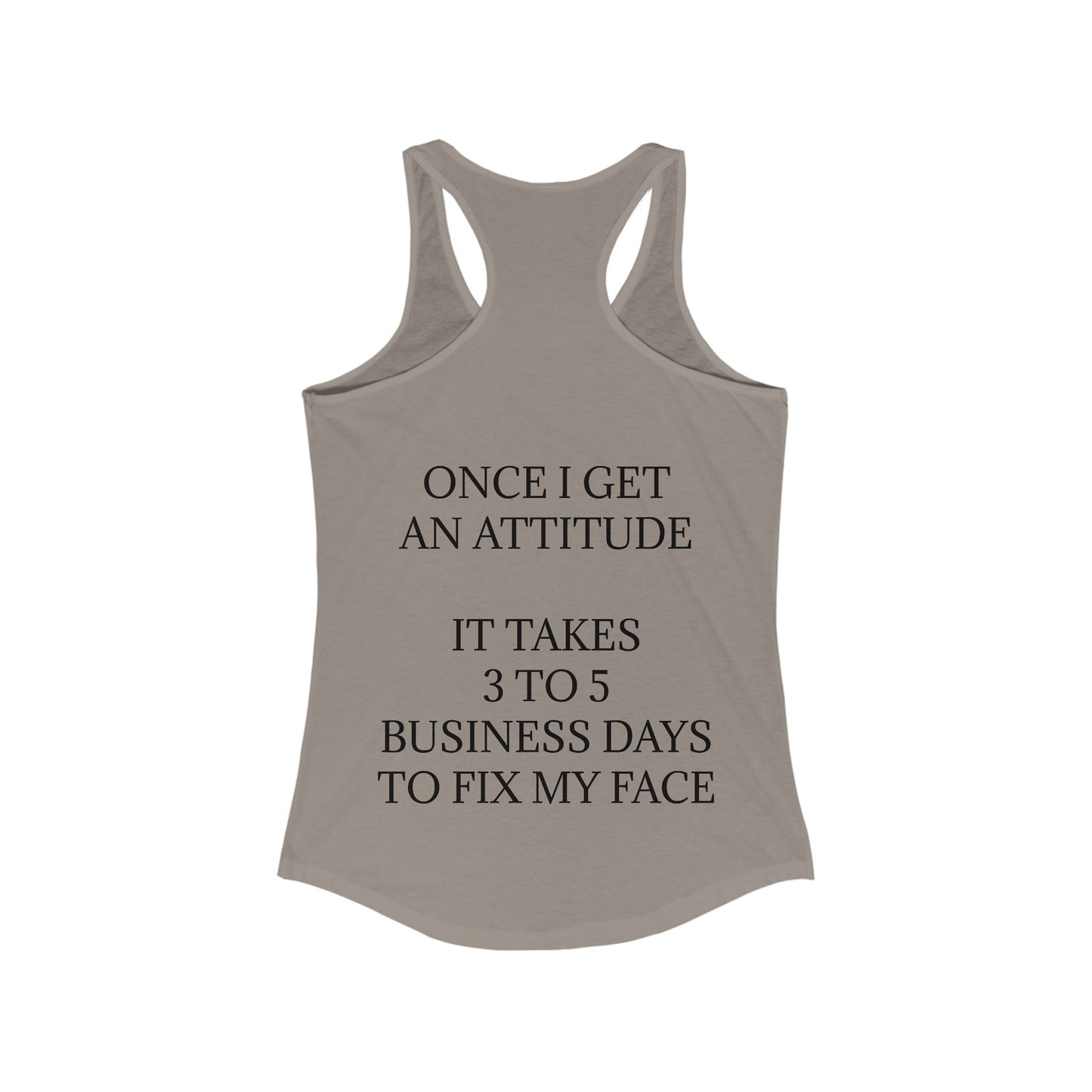 Fix My Face Women's Racerback Tank