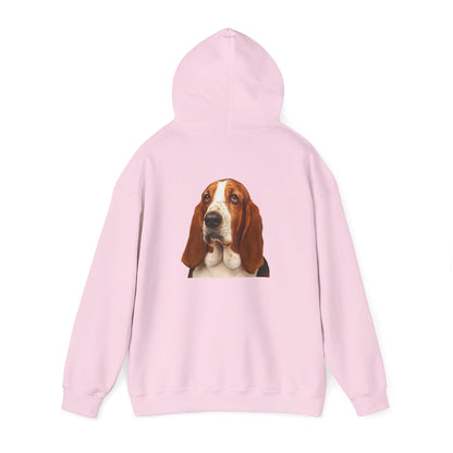 Basset Head Unisex Hoodie