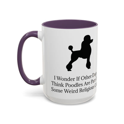 I Wonder 2-Tone Coffee Mug