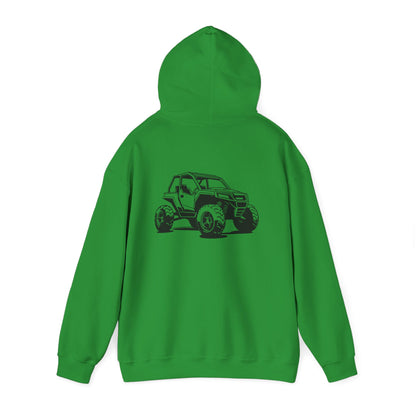 Off The Beaten Path Side By Side Unisex Hoodie