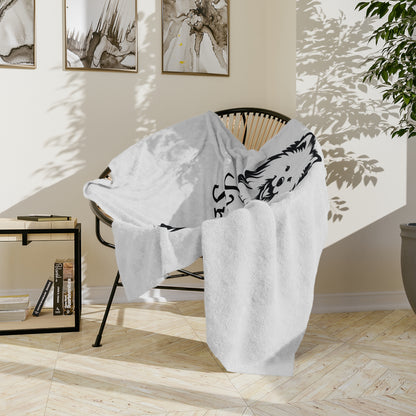 Sammy Smile Velveteen Microfiber Blanket