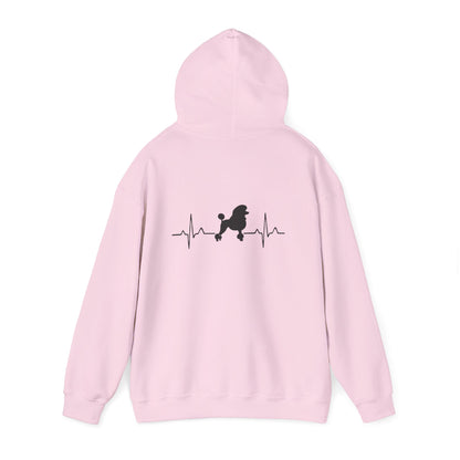 My Heart Beats For Poodles Unisex Hoodie