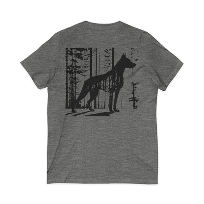 Guardian Of The Forest Unisex Short Sleeve V-Neck Tee