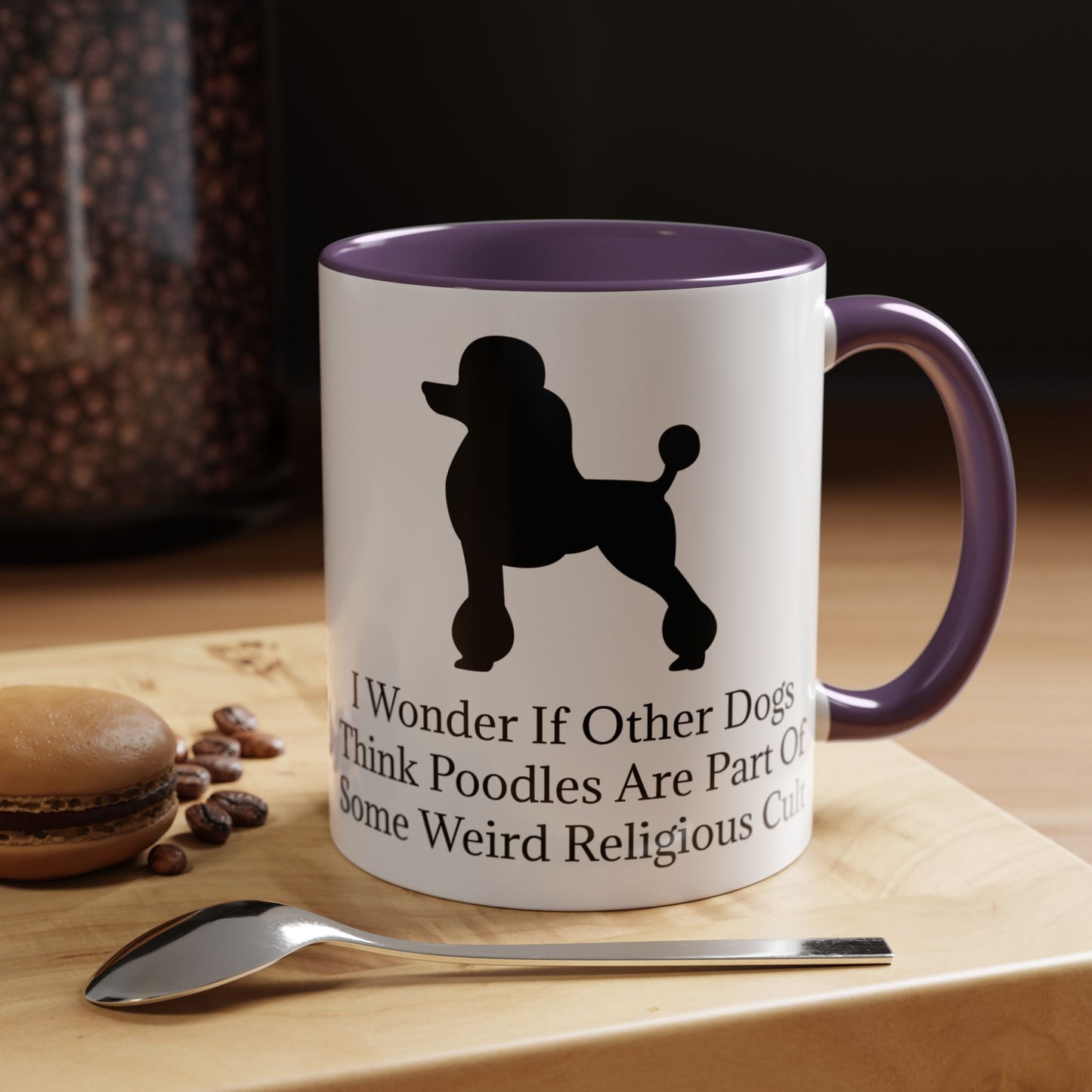 I Wonder 2-Tone Coffee Mug