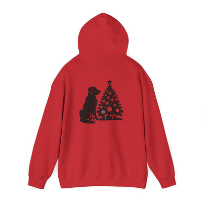 Golden Christmas Tree Unisex Hoodie