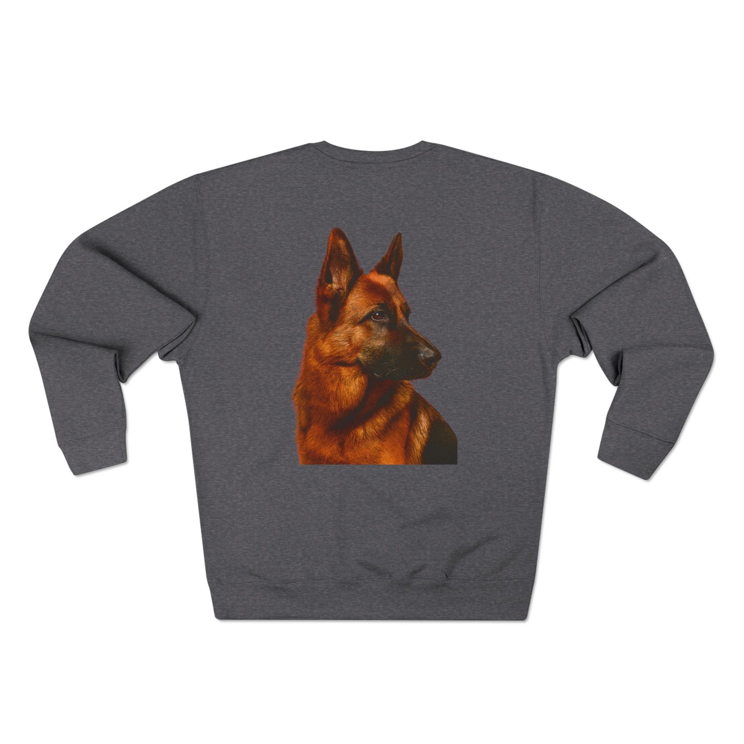German Shepherd Head Unisex Crewneck Sweatshirt