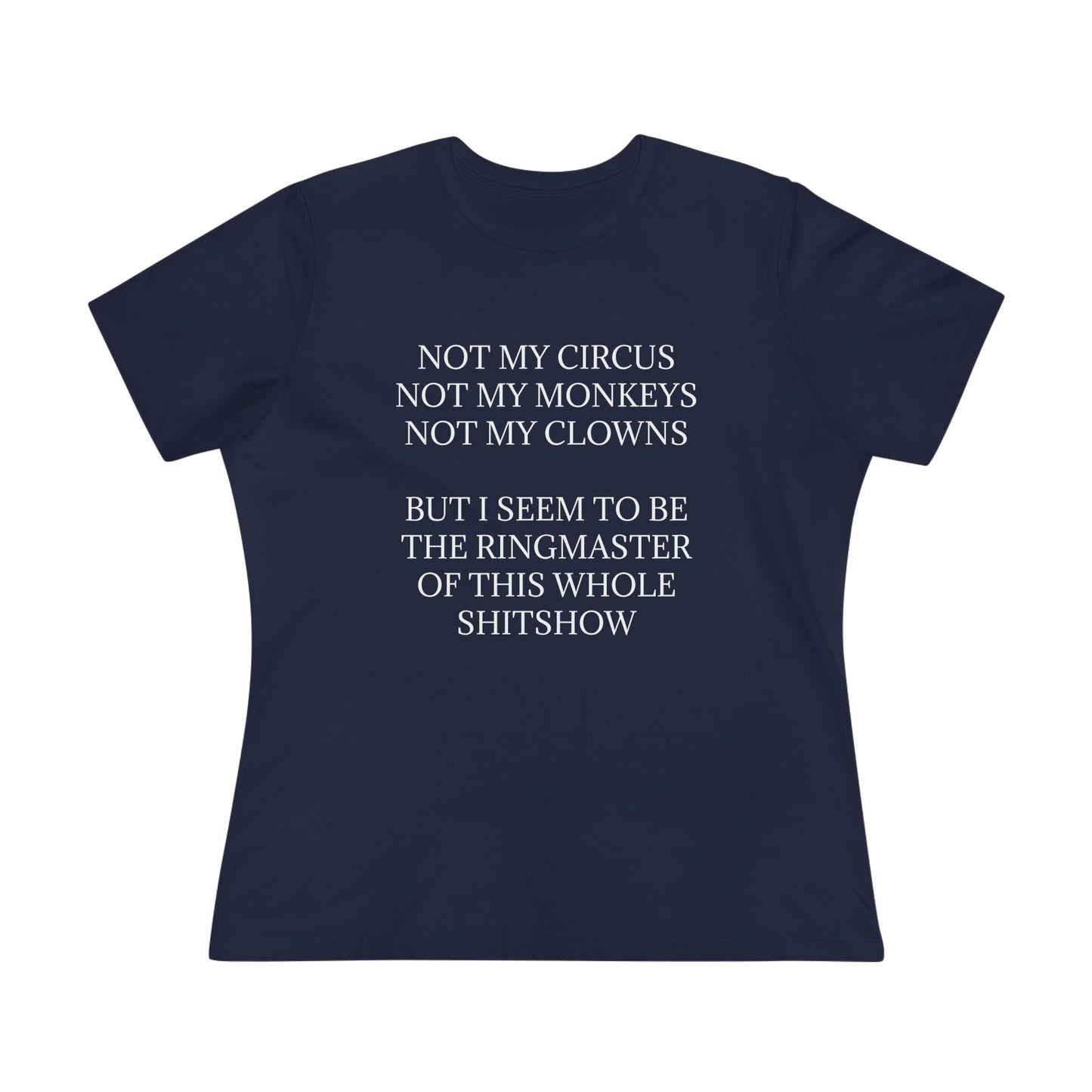 Ringmaster Women's Short Sleeve Crewneck Tee