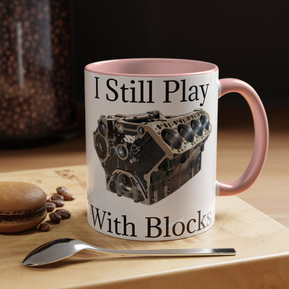 Play With Blocks 2-Tone Coffee Mug
