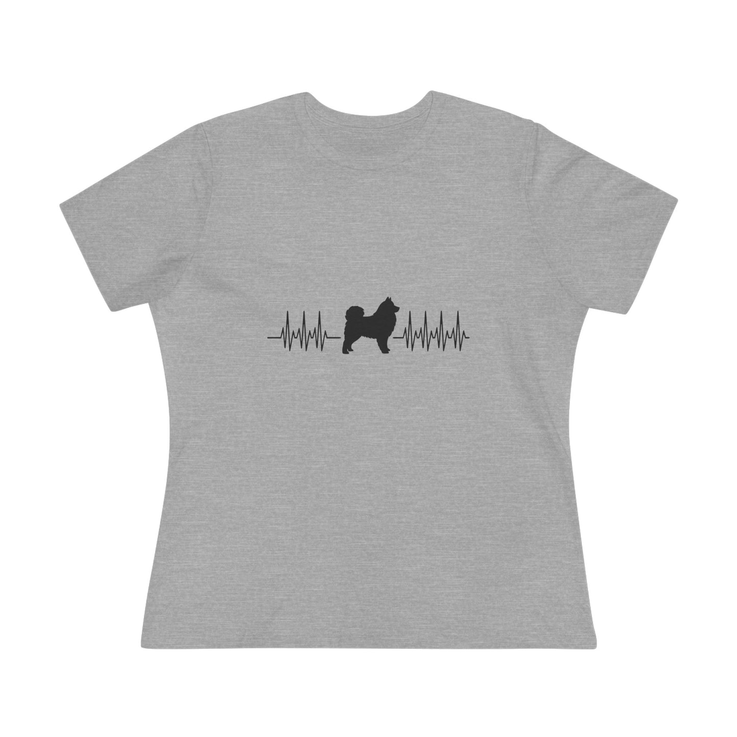 My Heart Beats For Samoyeds Women's Short Sleeve Crewneck Tee