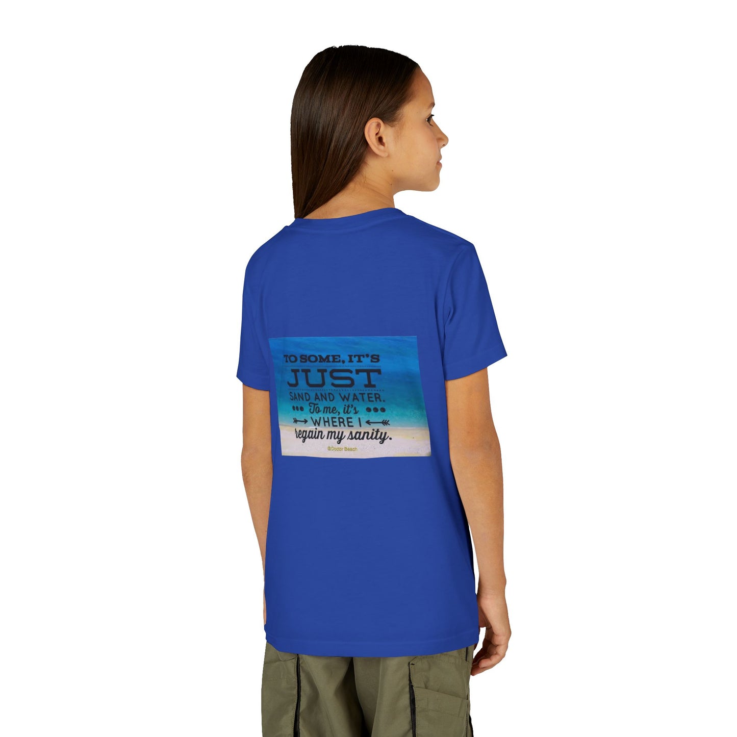 Dr. Beach Youth Unisex Short Sleeve Crewneck Tee