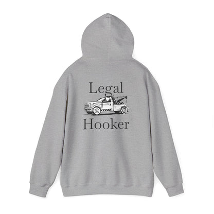 Legal H**ker Wheel Lift Tow Truck Unisex Hoodie