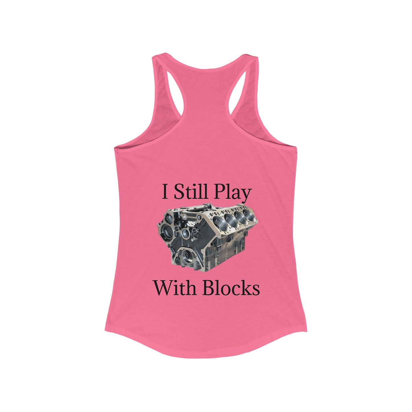 Play With Blocks Women's Racerback Tank