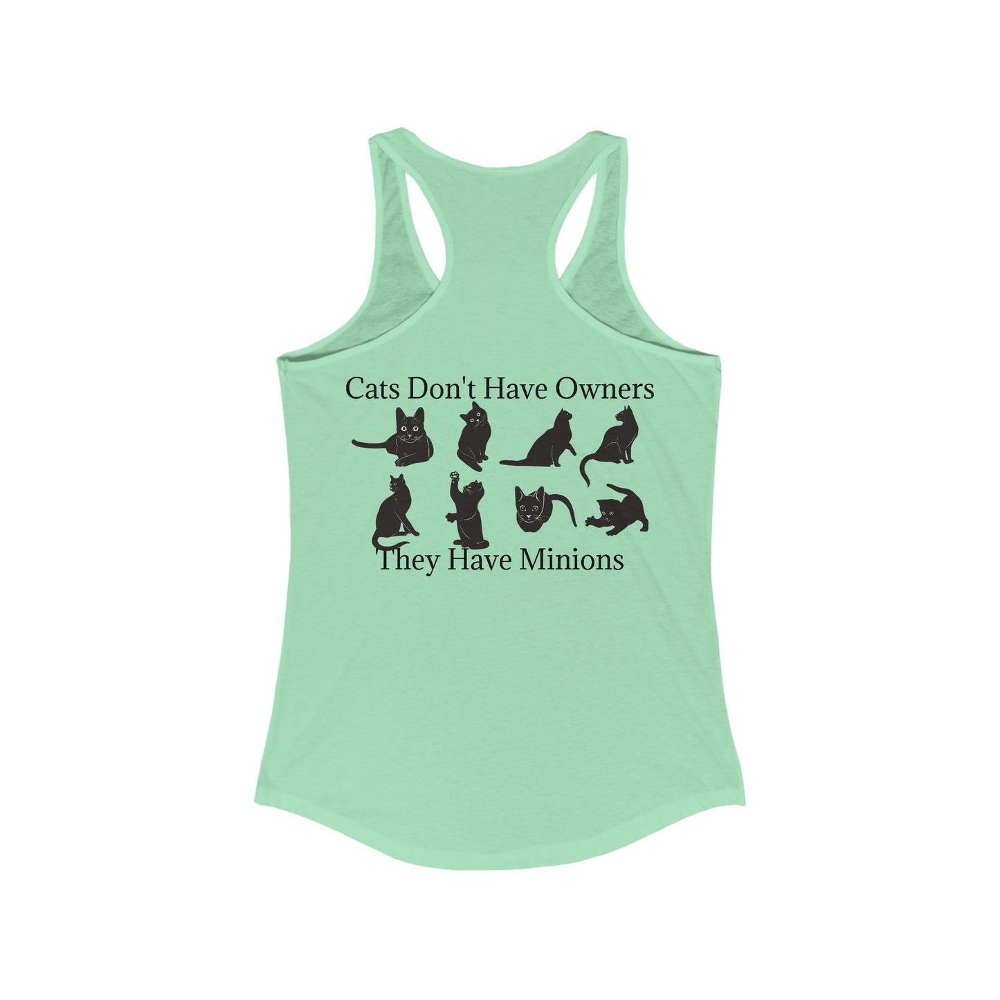 Cat Minions Women's Racerback Tank