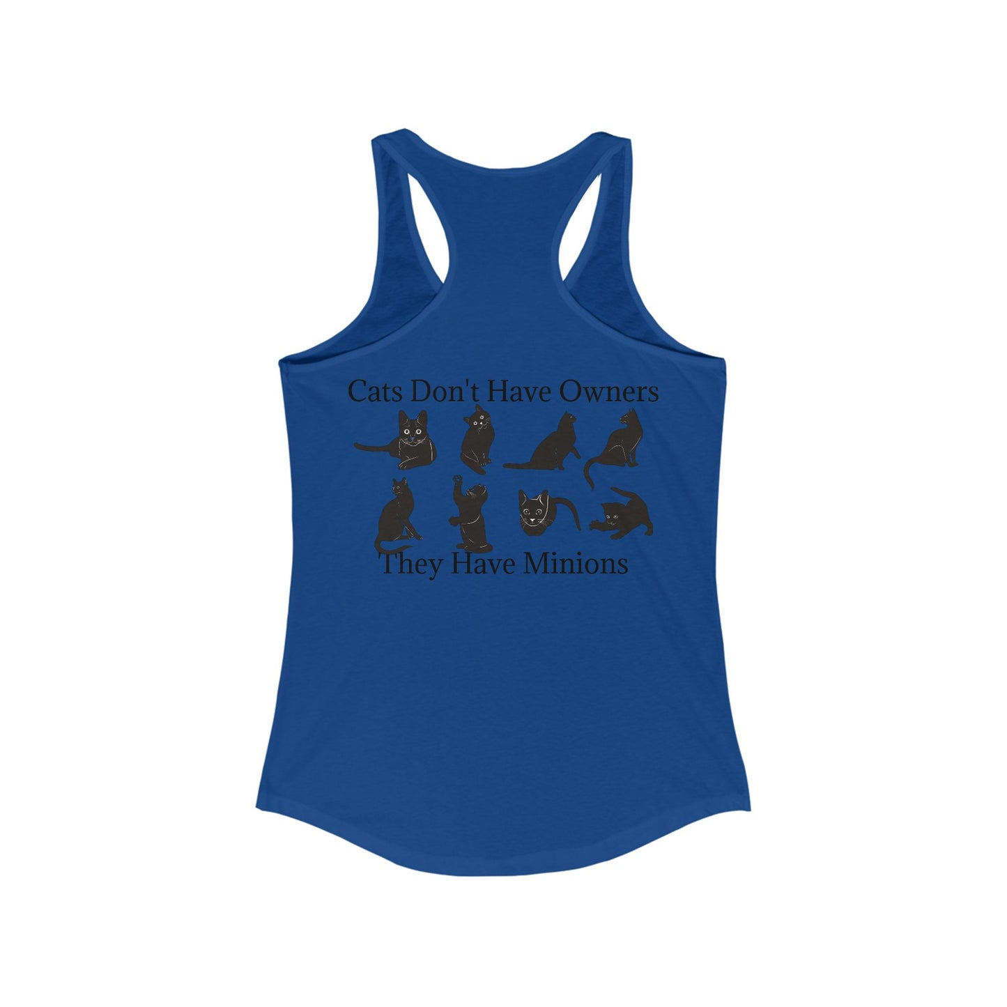 Cat Minions Women's Racerback Tank