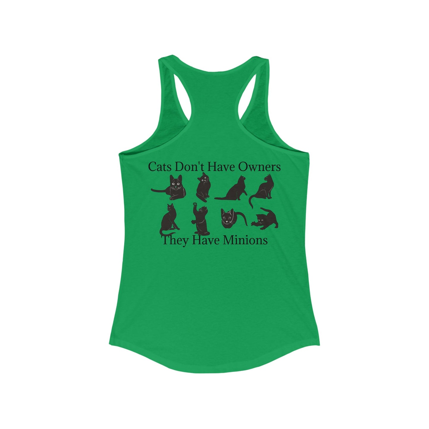 Cat Minions Women's Racerback Tank