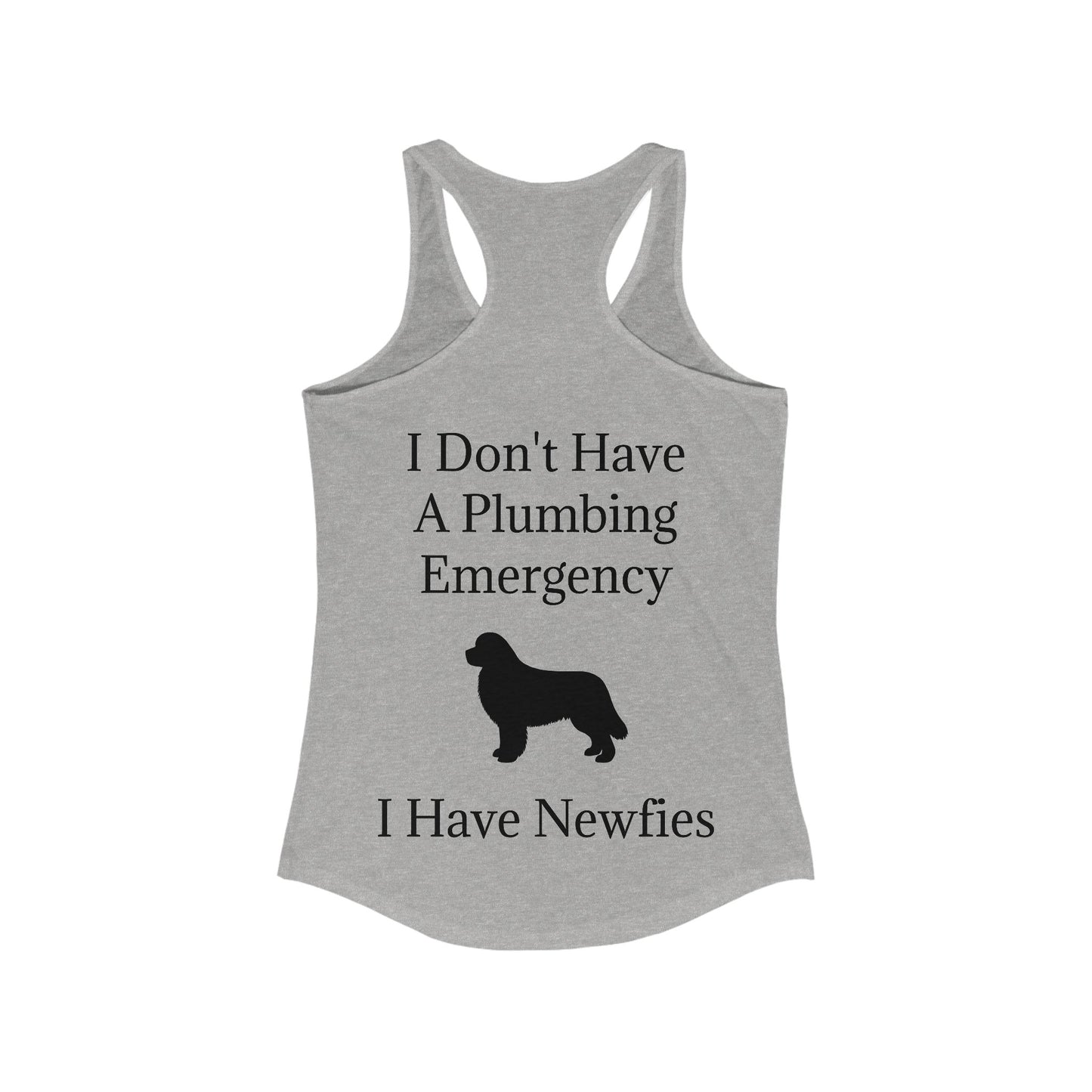 Plumbing Emergency Women's Racerback Tank
