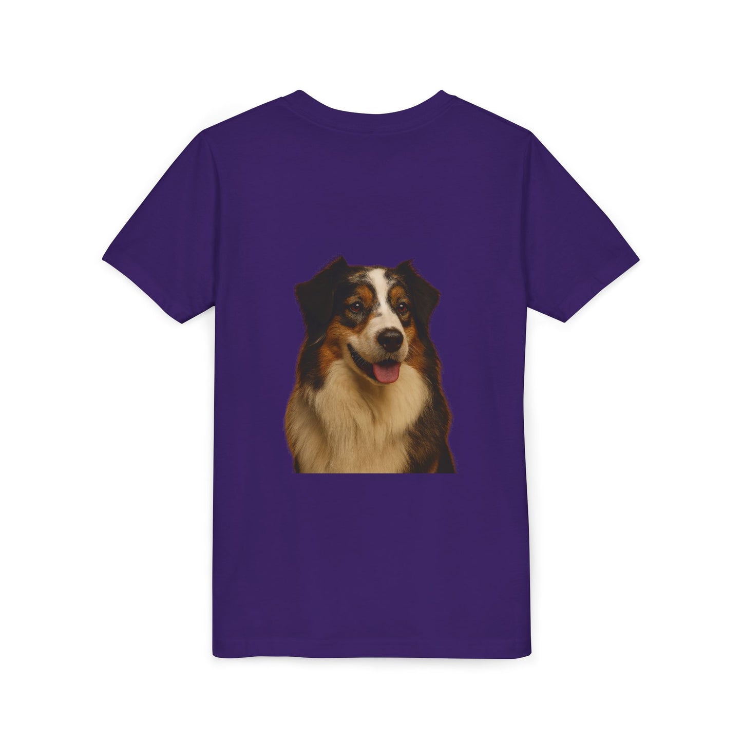 Aussie Head Youth Unisex Short Sleeve Crewneck Tee