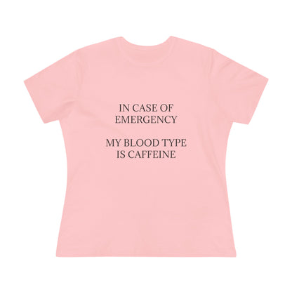 Blood Type Women's Short Sleeve Crewneck Tee