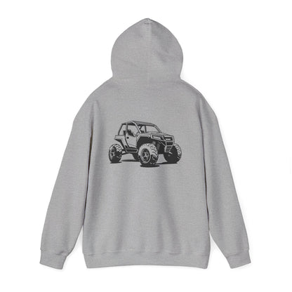 Off The Beaten Path Side By Side Unisex Hoodie