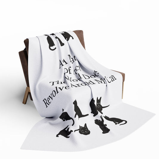 Matter Of Fact Cat Arctic Fleece Blanket