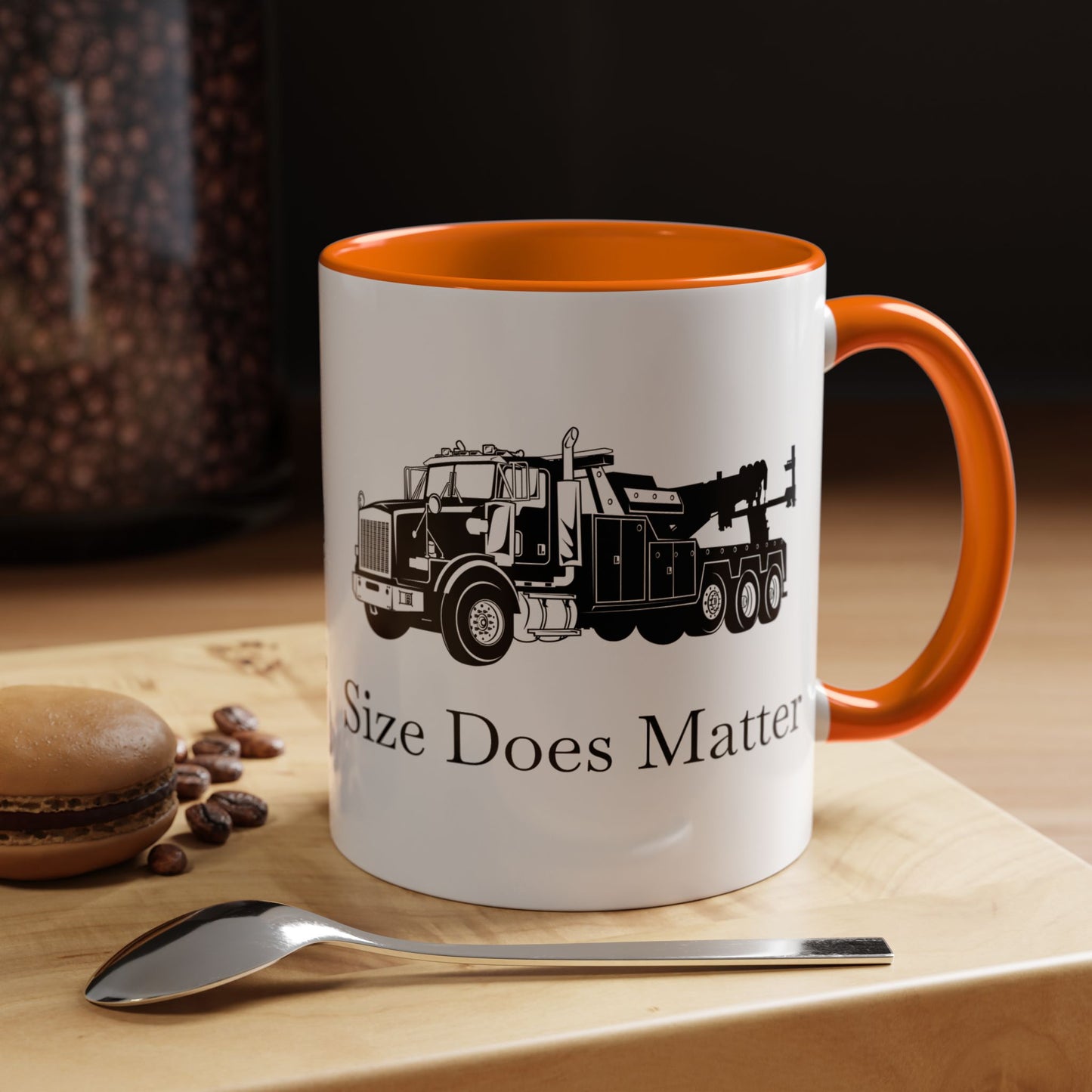 Size Does Matter 2-Tone Coffee Mug