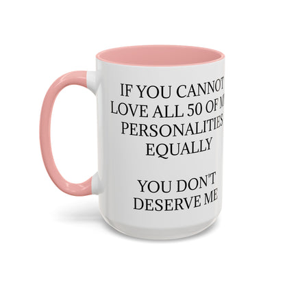 50 Personalities 2-Tone Coffee Mug
