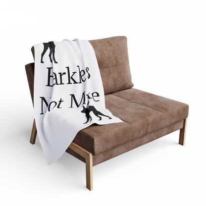 Barkless Not Mute Arctic Fleece Blanket