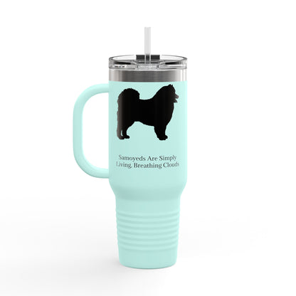 Clouds Insulated Travel Mug