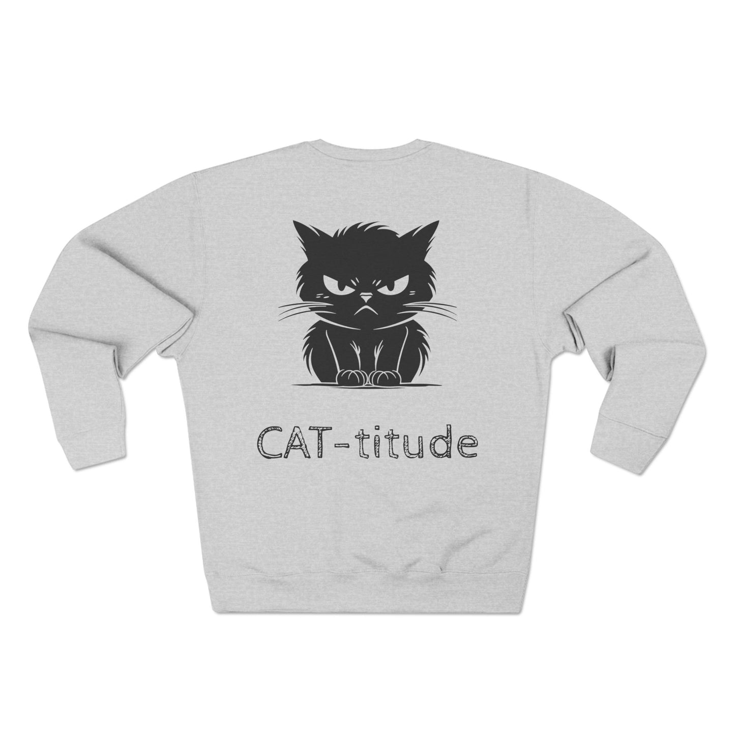 CAT-titude Unisex Crewneck Sweatshirt