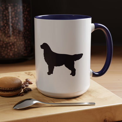 Golden Silhouette 2-Tone Coffee Mug
