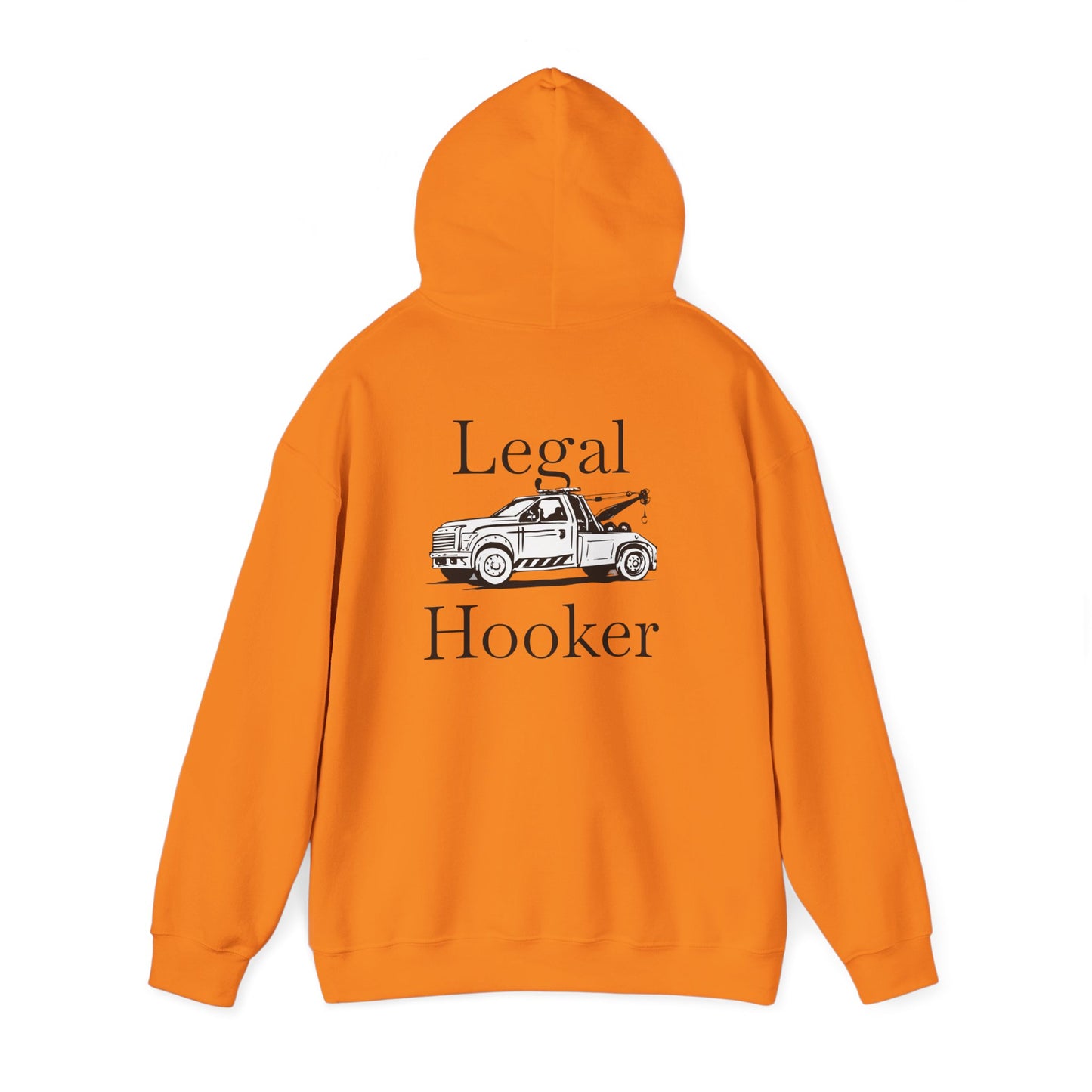 Legal H**ker Wheel Lift Tow Truck Unisex Hoodie