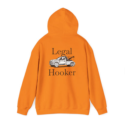 Legal H**ker Wheel Lift Tow Truck Unisex Hoodie