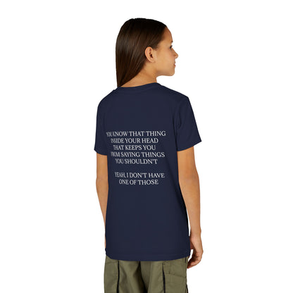 No Filter Youth Unisex Short Sleeve Crewneck Tee
