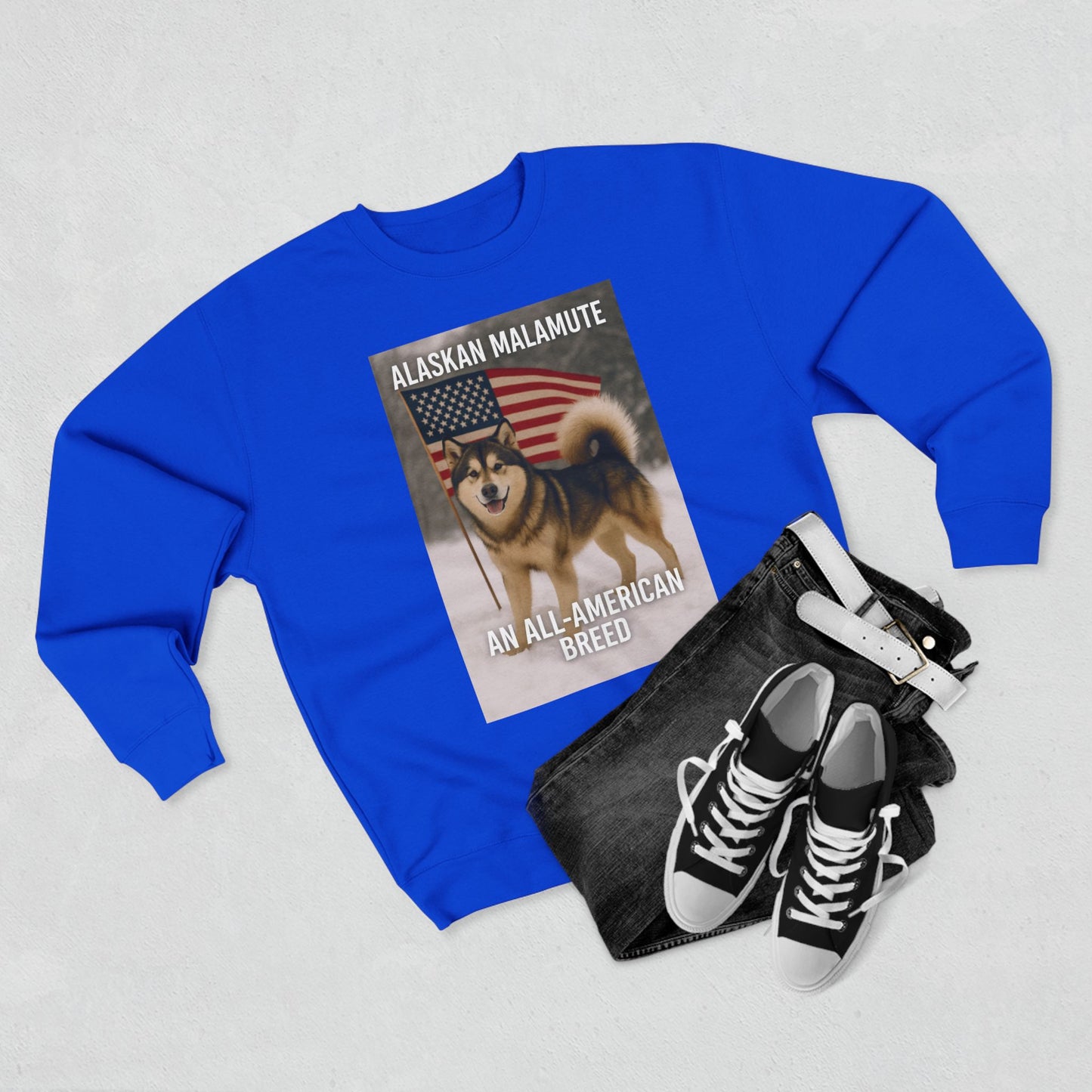 All-American Breed Unisex Crewneck Sweatshirt