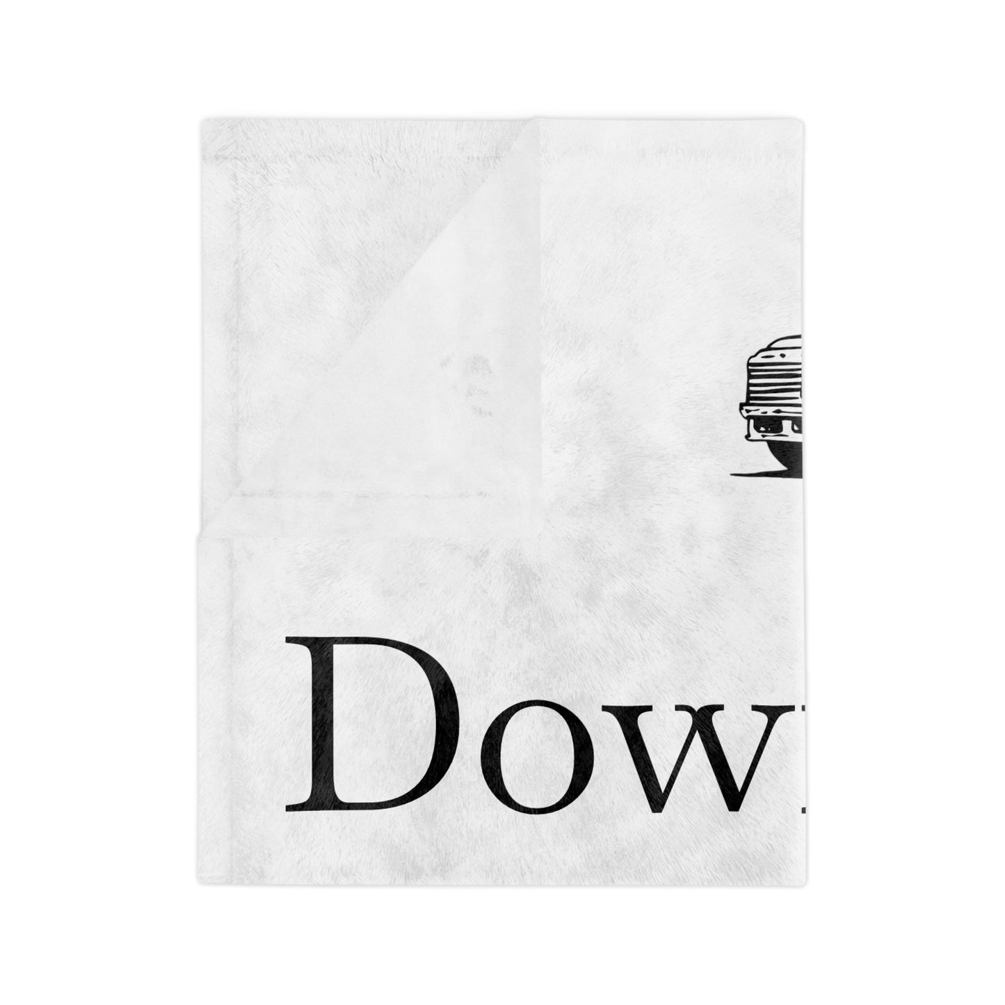 Down To Hook Up Velveteen Microfiber Blanket