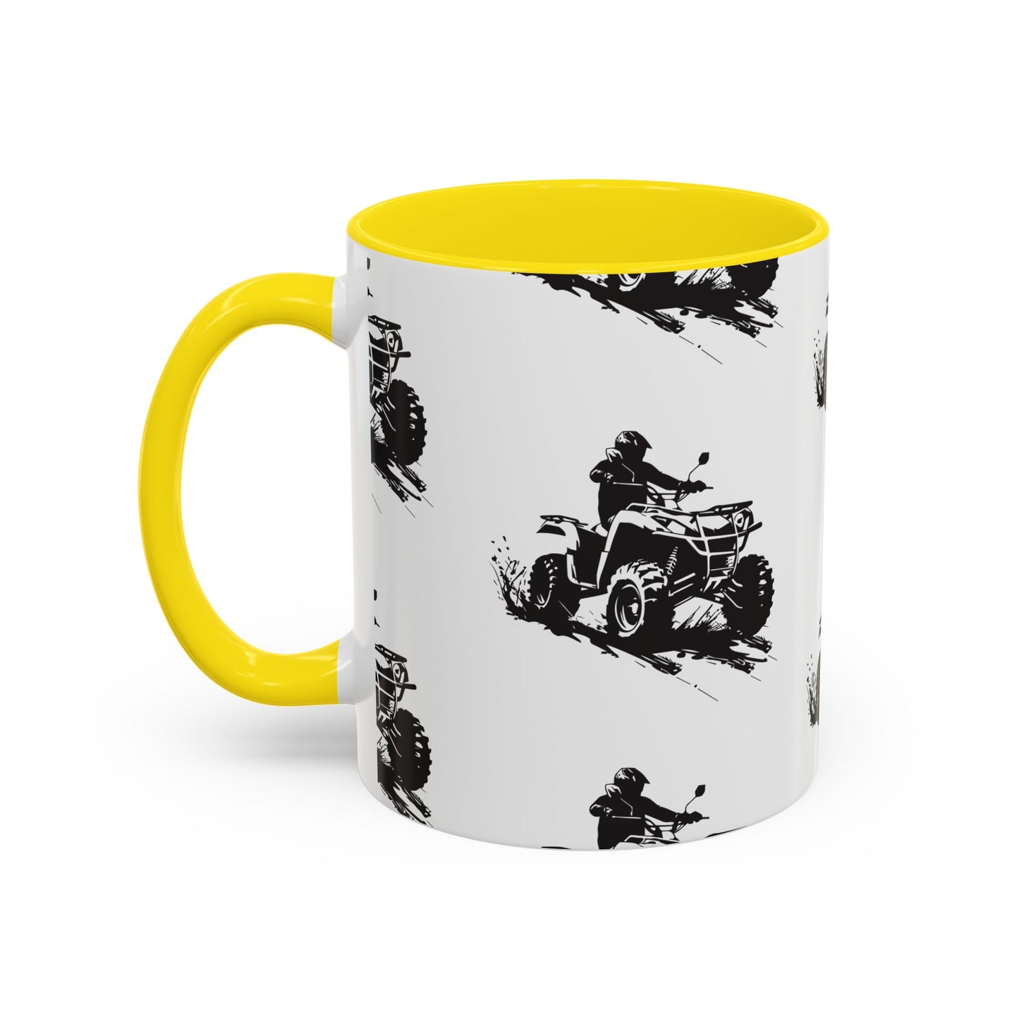 Slingin' Mud Quad 2-Tone Coffee Mug